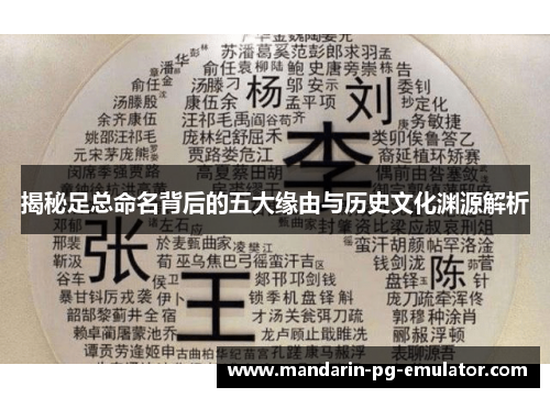 揭秘足总命名背后的五大缘由与历史文化渊源解析